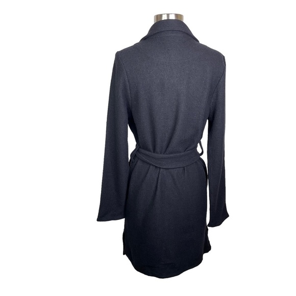 Stitch Fix l Magnolia Grace Black Wool Trench Coat, Small - Picture 3 of 7